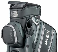 Motocaddy Golf Motocaddy M-Tech Cart Bag - Black/Grey -Clubs Sales 2023 mtechblackgrey 2