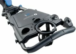 Motocaddy Golf Motocaddy P1 Push Trolley -Clubs Sales 2023 p1 blue handle 3