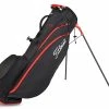 Titleist Golf Titleist Players 4 Carbon Stand Bag - Black/Black/Red