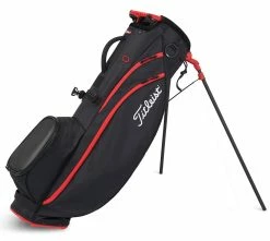 Titleist Golf Titleist Players Carbon S Stand Bag - Black/Black/Red