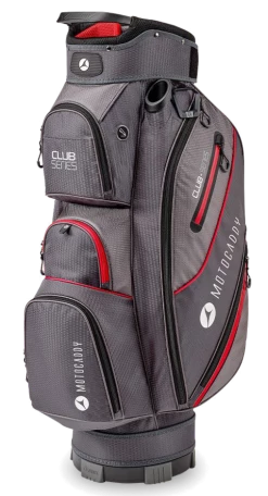 Motocaddy Golf Motocaddy Club Series Cart Bag - Charcoal/Red