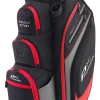 Powakaddy Golf NEW PowaKaddy Premium Edition Cart Bag - Black/Gun Metal/Red