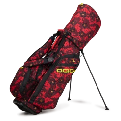 NEW OGIO All Elements Golf Stand Bag - Red Flower Party -Clubs Sales 2023 redflwr
