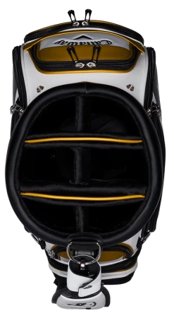 Callaway Golf Callaway Rogue ST Staff Bag - White/Black/Gold -Clubs Sales 2023 roguest3