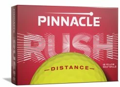 Pinnacle Golf Pinnacle Rush Golf Balls - Yellow (15 Ball Pack)