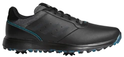 ADIDAS S2G Golf Shoes - Black/GreySix-Medium-7.5