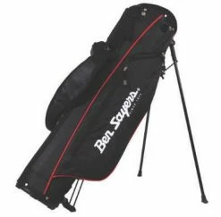 Ben Sayers Golf Ben Sayers 6" Stand Bag-Black/Red