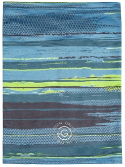 Galvin Green DAYTON Snood - Navy/Lime