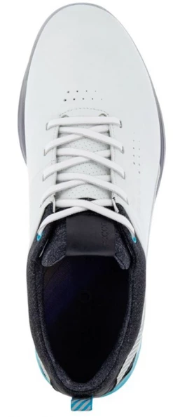 ECCO Golf Ecco S-Three Golf Shoes - White/Caribbean -Clubs Sales 2023 sthreewc 4