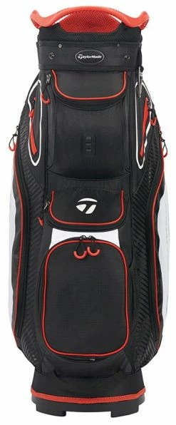 TaylorMade Golf TaylorMade Pro Cart 8.0-Black/White/Red -Clubs Sales 2023 taylormade 2 1 2