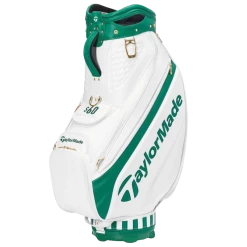 TaylorMade Golf Taylormade 2022 Major Season Opener Golf Tour Staff Bag - White/Green