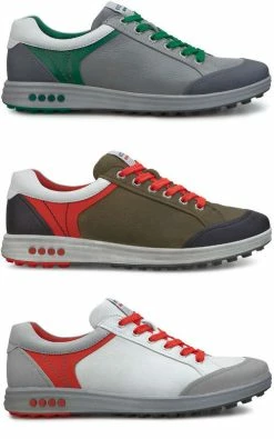 ECCO Golf ECCO Mens Golf Street Evo One Spikeless Shoes 2015-Wild Dove/Pure-45 EU ( 10.5/11 UK )-Medium -Clubs Sales 2023 tripleimage