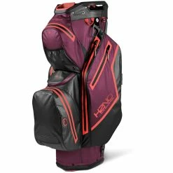 Sun Mountain Golf Sun Mountain H2NO Staff Cart Bag - Black/Berry/Cove