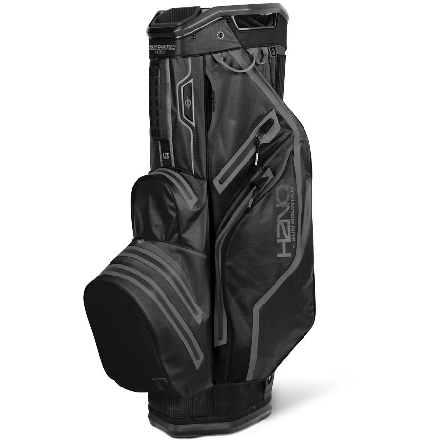 Sun Mountain Golf Sun Mountain H2NO Lite Cart Bag - Black 3 Sun Mountain Golf Sun Mountain H2NO Lite Cart Bag - Black