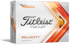 Titleist Golf New Titleist Velocity Golf Balls - Orange