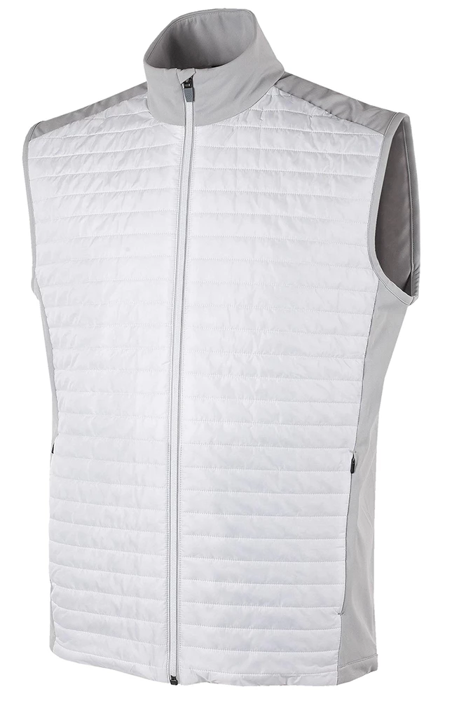 Galvin Green LOUIE Bodywarmer - White/Cool Grey 3 Galvin Green LOUIE Bodywarmer - White/Cool Grey