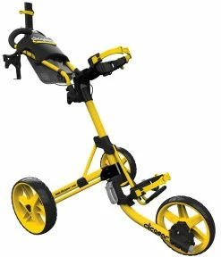 Clicgear Golf Clicgear 4.0 3 Wheel Golf Trolley - Yellow