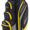 Powakaddy Golf NEW PowaKaddy Premium Edition Cart Bag - Black/Gun Metal/Yellow