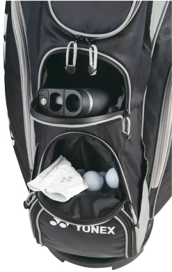 Yonex Golf Yonex CB-9089 Cart Bag - Black/Silver -Clubs Sales 2023 yonexc9809 bs 4
